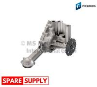 OIL PUMP FOR NISSAN CUBE DUALIS EVALIA BUS, NV200 JUKE PIERBURG 7.07409.00.0