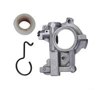 Oil Pump Oiler Kit,with Worm Gear Spring,for 066 MS650 MS660,Chainsaw Replacement Part 1122 640 3205,Easy Replacement