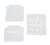 Oil Rack Mold Silicone Easy Display Rack Mold DIY Organizing Lipsticks Essential Oils Jewelry Bars Restaurants