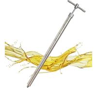 Oil Sample Tube Analysis Kit, Reusable Liquid Sampling Extractor Pump/Bottle Samplers Container, 304 Stainless Steel Core Sampler Tool(59 in/150 cm)