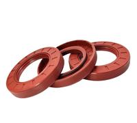 Oil Seal, 3 Pcs TG4 Skeleton, Viton, 35 mm OD, 19 ID, 7-10 Thickness