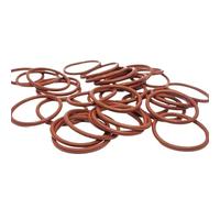 Oil Seal CS 5mm,Brown FKM O Ring Seal,High Temperature And Corrosion Resistance,Fluorine Rubber Outer Diameter 15~120mm Wire Diameter(OD 66mm 5PCS)