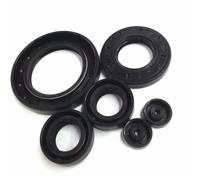 Oil Seal, Double Lip TC Shaft with Garter Spring Multiple Sizes Pack of 2