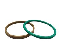 Oil Seal,Hydraulic, 1PCS Step STd/GRS Rotary Joint FKM O-Ring Piston Rod Ring High Temperature Resistance Wear