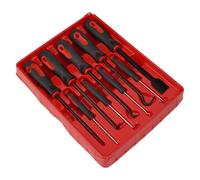Oil Seal Puller Tool Set 9 in 1 with Scraper, Hooks and Picks for Car O-for Ring Removal Compatible with for Precision Automotive Repair