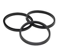Oil Seal Replacement 20-320mm OD 20 * 14 * 4 25 * 17 * 32 * 24 * 5.5 40 * 30 * 50 * 63 * 53 * 7 Rubber Cylinder Piston Sealing Grooved Ring Gasket Seal Crankshaft Seal(4Pieces 80x68x8.5)