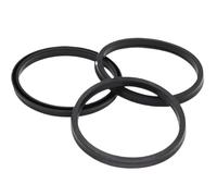 Oil Seal Replacement 20-320mm OD 20 * 14 * 4 25 * 17 * 32 * 24 * 5.5 40 * 30 * 50 * 63 * 53 * 7 Rubber Cylinder Piston Sealing Grooved Ring Gasket Seal Crankshaft Seal(1Piece 250x230x14)