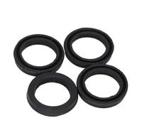 Oil Seal Replacement 3-20mm Air Valve Pneumatic Cylinder Piston Rod Shaft U/Y Lip Dustproof Sealing Flat Ring Gasket Oil Seal Crankshaft Seal(30Pieces 10x14x2.8)