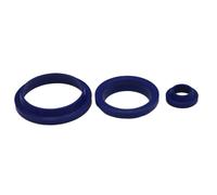 Oil Seal Replacement WA1/FA/J/XYJ 70 75 80 85 87 90 89 94 99 101 104 PU Hydraulic Cylinder Shaft O Ring Gasket DustProof Oil Seal Crankshaft Seal(2PCS 92x106x6x11)