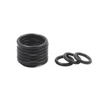 Oil Seal Thickness CS1.8/2.65mm Black FKM O-ring FPM Fluorine Rubber Sealing Gasket Rubber Washer Ring Wholesale In Specifications(ID5.5xCS2.65-50pcs)