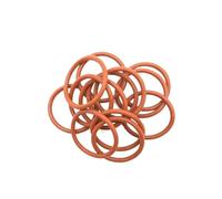 Oil Seal VMQ Food Grade Silicone Red O Ring CS 2.4mm OD 8mm ~ 68mm High Temperature Resistant Elastic Insulation Waterproof Seal Gasket(OD 39MM CS 2.4MM_2.4MM X 20PCS)