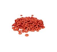 Oil SealI Red Silicon Ring 10PCS/lot Silicone/VMQ O-Ring OD5/6/7/8/9/10/11/12/13 * 2mm Thickness Rubber O Ring Seal Gasket Rings Washer-.-(11x7x2mm,10pieces)