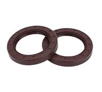 Oil Seals Pinion Seals Wheel Seal Driver 2Pcs High Temperature Resistant Proof Industrial Mechanical Shaft Sealing Replacement Kit for Machinery Equipment FKM Material TC50 x 72