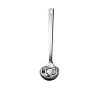 Oil Skimmer for Cooking, Broth Skimming Spoon, Soup Fat Skimmer, Long Handle, Slotted Base, 30x8.4cm, for Frying Soup Stock Preparation Or Skimming Fat