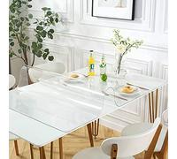 Oil Spill Proof Plastic Carpet Protector Mat - Heat-Resistant Desk Pad Custom Size 27.56x39.37 Inch Ideal for Kitchen Dining Room & Outdoor Use 1.5mm Thick