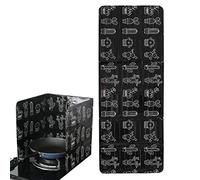 Oil Splash Guard Blocker, Anti Oil Splatter Guard, Foldable Splatter Guards For Frying Stove, Aluminum Foil Stove Oil Splatter Screen Board, Oil-Proof Splash Kitchen Tool For Cooking, Dining Room