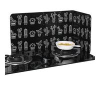 Oil Splash Screen Board for the Wall - Foldable Splash Guard for Frying, Heat Resistant, Oil Resistant Plates, NTI Splash Guard, Oil Splash Screen Board, Aluminium Foil Splash Guard, Kitchen Tool