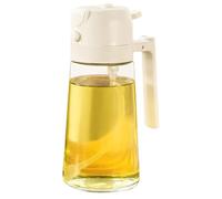 Oil Sprayer, Oil Spray Bottle, 2-in-1 Oil Sprayer and Dispenser, Oil Container for Grilling, Salad Baking, Air Fryer, Grilling, Roasting, Oil Mist for Cooking in the Kitchen