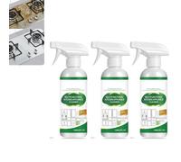 Oil Stain Remover, Grease Remover,Kitchencleaner, Electrolyzed Ion Kitchen Cleaner, All Purpose Kitchens Heavy Oil Cleaning Agent for Countertops, Ovens, and Appliances (3PCS)