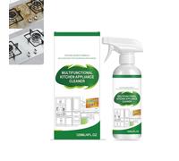 Oil Stain Remover, Grease Remover,Kitchencleaner, Electrolyzed Ion Kitchen Cleaner, All Purpose Kitchens Heavy Oil Cleaning Agent for Countertops, Ovens, and Appliances (1PCS)