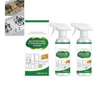 Oil Stain Remover, Grease Remover,Kitchencleaner, Electrolyzed Ion Kitchen Cleaner, All Purpose Kitchens Heavy Oil Cleaning Agent for Countertops, Ovens, and Appliances (2PCS)