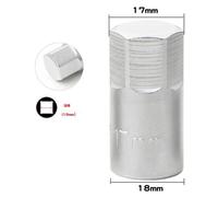Oil Sump Drain for Socket Wrench 3/8 Inch Drive Gearbox Screw Tool Set with H17 S8 S10 M16 Sizes for Auto Repair H17