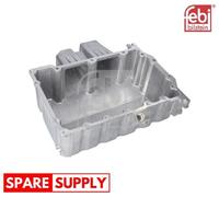 OIL SUMP FOR SKODA FABIA PRAKTIK ROOMSTER FEBI BILSTEIN 182373