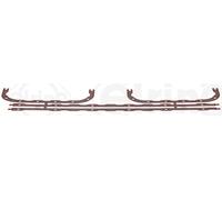 Oil Sump Gasket Set Fits Scania P K R Elring 175.044 OE 1865676