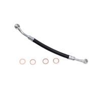 Oil Supply Line Hose with Seal Washer for E36 E46 Replace 11361705532 Replacement Engine Oil Line Feed Hose Resistant Fuel