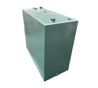 Oil Tank Warehouse 900 Litre Single Skin Steel Oil Tank With Fitting Kit And Gauge, No Supports