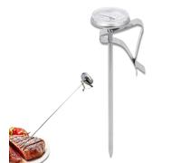 Oil Thermometer for Frying with Clip, Candy Thermometer for Candy Making Stainless Steel Cooking Thermometer for Liquids Kitchen Meat Thermometer for Cooking Water Thermometer(Long)