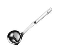 Oil to Water Separation Spoon - Kitchen Ladle Separator, Floating Oil Filtering Spoon, Precision Filtration Utensil | Hygienic Soft Finish Cooking