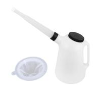 Oil Transfer Jugs With Long Spout Lid & Caps Engine Measuring Container 5L Motor Dispenser Container For Vehicles Multiple Purpose Engine Oil Dispenser