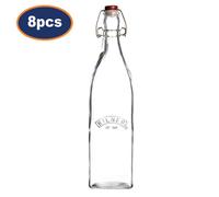Oil/vinegar Bottle 550Ml Swing Top Glass Jar Condiment Storage Container 8Pcs