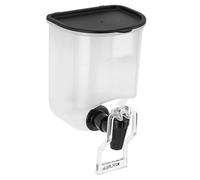 Oil Vinegar Dispenser - Wall Mounted Kitchen Container, Leak-proof Liquid Container with Hinged Lid, Practical Dosing Container, Salad Preparation, Roasting, Baking, Grilling, Frying, Kitchen, Home