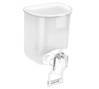 Oil Vinegar Dispenser - Wall Mounted Kitchen Container, Leak-proof Liquid Container with Hinged Lid, Practical Dosing Container, Salad Preparation, Roasting, Baking, Grilling, Frying, Kitchen, Home