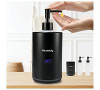 oil warmer for scented oil，Mezsocly Oil Warmer for Massage, Massage Oil Warmer, Body Oils Heater for Spa, Salon and Barber Shops, with Two Oil Bottle Dispenser, Constant Temperature, Black