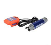 Oil Water Pump, 40-60 L/min Flow Rate, Cordless Diesel Fuel Transfer Pump with 2.4m Cable and 4-6m Head, Aluminum Alloy Construction, for Industrial Field Use