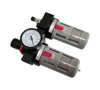 Oil Water Separator Regulator Filter Reducing 1/4 3/8 1/2 Inch Compressed BFC2000/3000 1Pcs(BF3000)