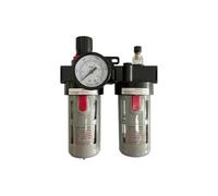 Oil Water Separator Regulator Filter Reducing 1/4 3/8 1/2 Inch Compressed BFC2000/3000 1Pcs(BFC2000)