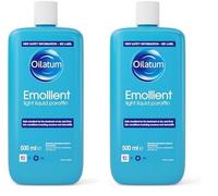 Oilatum Emollient Bath Liquid for Eczema and Dry Skin Conditions 500ml (Pack of 2)