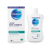 Oilatum Junior Bath Additive, Eczema and Dry Skin Emollient, Soothing and Hydrating Formula for Sensitive, Itchy Skin, Dermatologist Recommended Relief for Kids, 1 x 300ml