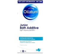 Oilatum Junior Bath Additive, Eczema and Dry Skin Emollient, Soothing and Hydrating Formula for Sensitive, Itchy Skin, Dermatologist Recommended Relief for Kids, 1 x 300ml