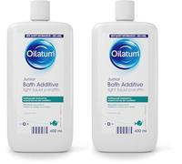 Oilatum Junior, Treatment for Eczema & Dry Skin Conditions, Bath Additive, Protects Skin from Moisture Loss, Fragrance Free, Suitable for Babies & Children, 1 x 600ml (Pack of 2)