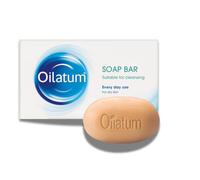 Oilatum Soap Bar for Dry and Sensitive Skin, Moisturizing and Gentle Cleanser for Itchy, Irritated Skin, Dermatologist Recommended, Daily Use Hydrating Soap for Eczema and Psoriasis Relief, 1 x 100g