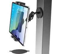 Oilcan Universal Strong Magnetic Tablet Holder Magnet Mount for Fridge, Gym Equipment, Squat Rack, Kitchen or Any Metal Surface [Sturdy Metal Arm Adjustable 360°] Fit Tablets & Phones, 4-13"