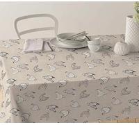 Oilcloth Tablecloth Stain Resistant 1 m, Model 140 cm, Ideal for Protecting Tables and Facilitating Cleaning in Events and Daily Use.
