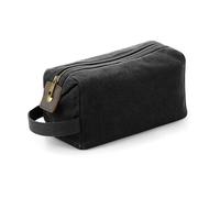 Quadra Wash Bag QD651 Heritage - Waxed Canvas