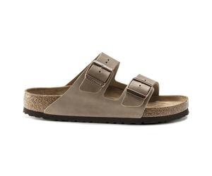 Oiled Leather Strap Sandals Birkenstock Arizona SFB Marron 46