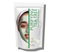 Oïléna - Alginate Peel-Off Moisturizing Powder Mask 200g | 100% Natural | Enhances Skin Elasticity | Anti Acne Tea Tree Mask | Easy DIY Facial Care
